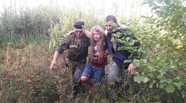 Нашли пропавшую девочку в лесу Мядельского района