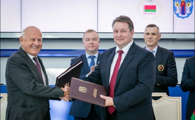 В Минске подписан контракт на проведение в 2019 году II Европейских игр