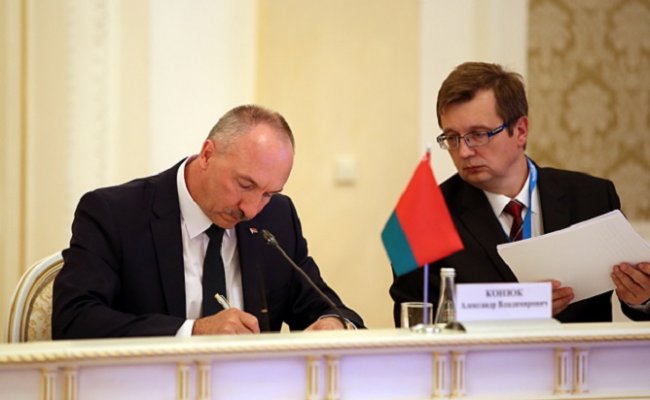 Генпрокурор Беларуси Конюк принял участие в заседании Межгоссовета по противодействию коррупции