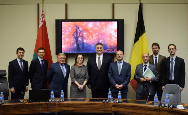 В Брюсселе Кравченко обсудил развитие белорусско-бельгийских отношений