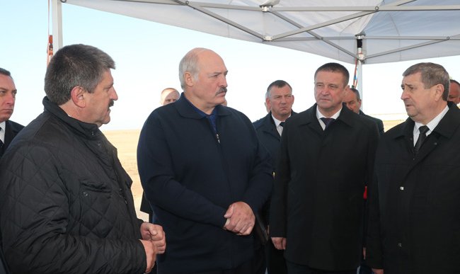 Лукашенко поручил активизироваться на завершающем этапе осенне-полевых работ