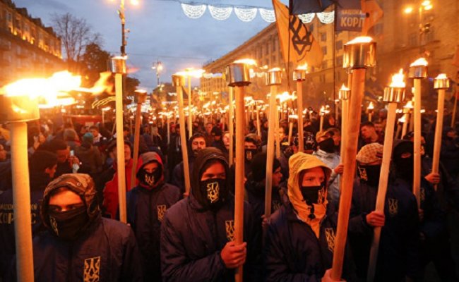В Киеве завершился марш националистов