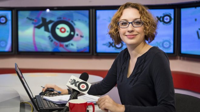 Российская журналистка Фельгенгауэр вернулась в эфир «Эха Москвы» после нападения