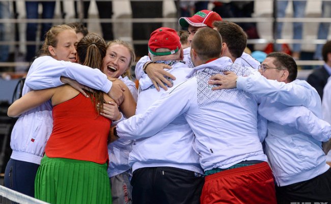 Беларусь и США назвали составы команд на финал Кубка Федерации