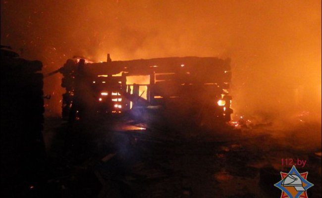 В Могилевском районе в сгоревшем доме погибло трое взрослых и ребенок