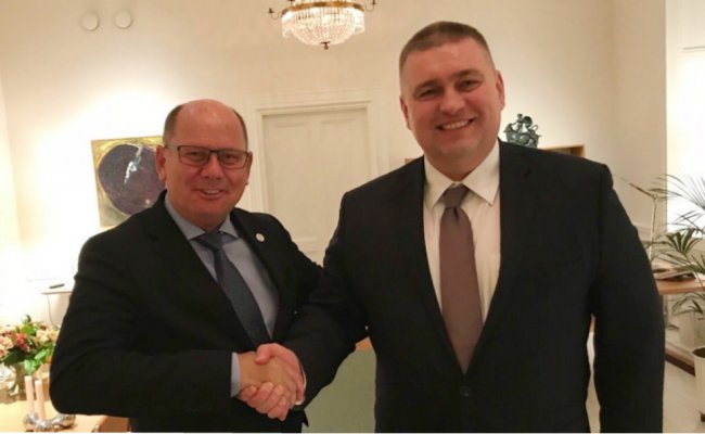 Кравченко в Стокгольме встретился с высокопоставленными шведскими политиками