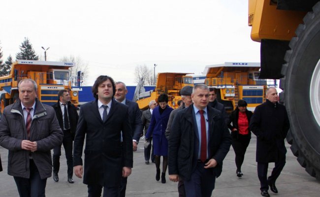 Руководство БелАЗа обсудило с грузинскими парламентариями вопросы сотрудничества