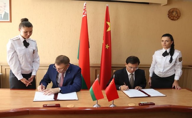 Правоохранители Беларуси и Китая обсудили вопросы пресечения правонарушений сотрудниками ОВД