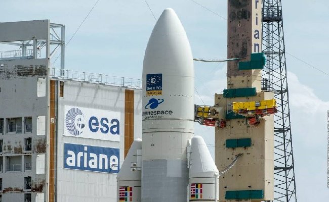 С космодрома во Франции была запущена ракета Ariane со спутниками Galileo