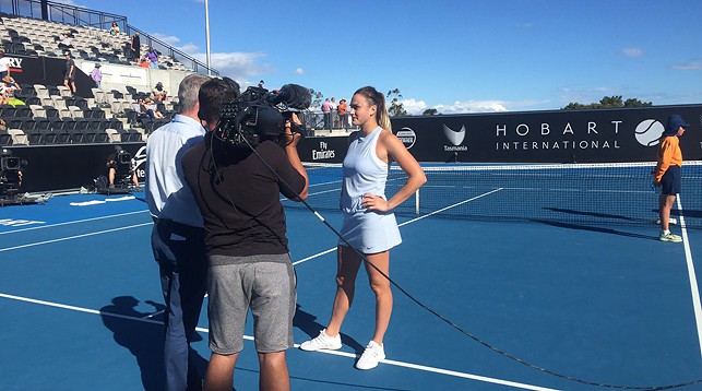 Соболенко вышла в четвертьфинал парного разряда теннисного турнира в Австралии