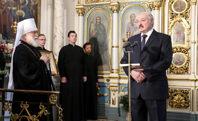 Лукашенко: Господь видит всё