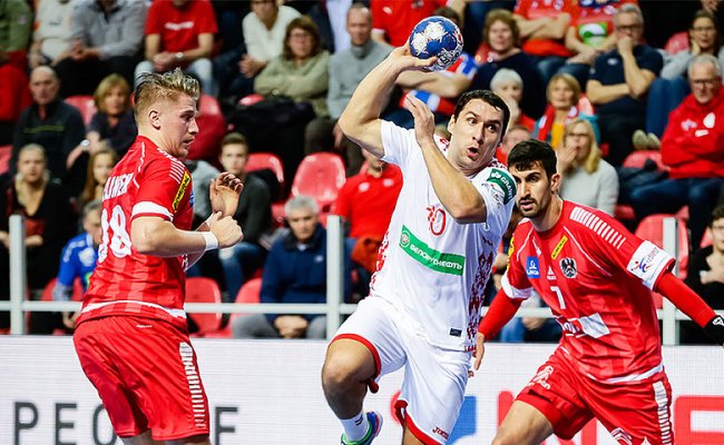 Сборная Беларуси по гандболу одержала победу над командой Австрии