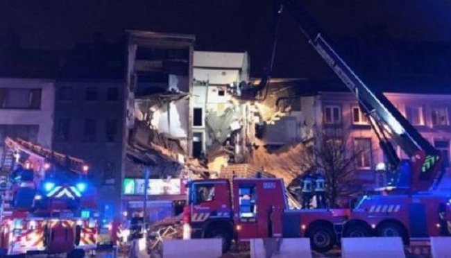 В Бельгии взорвался жилой дом, есть жертвы