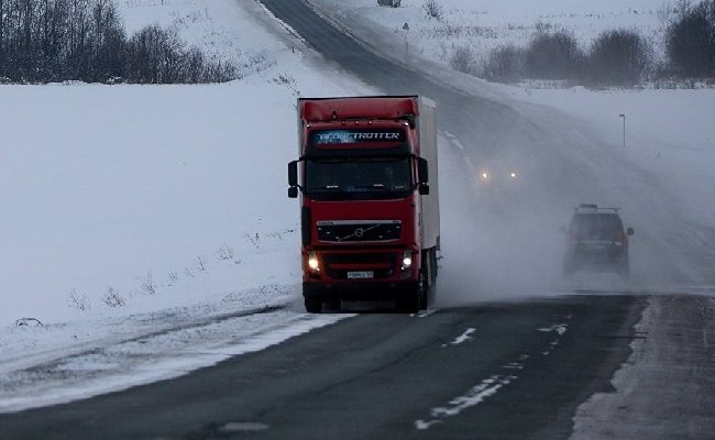 На украинской трассе М01 ограничено движение фур в сторону Беларуси