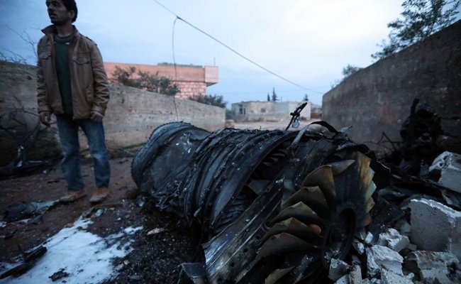 В Сирии был сбит российский Су-25