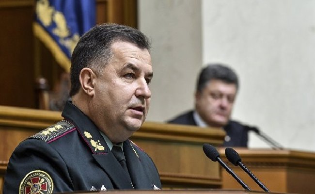 Министр обороны Украины заявил, что непричастен к «сдаче Крыма»
