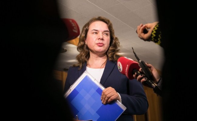 Министр юстиции Литвы Вайнюте подала в отставку