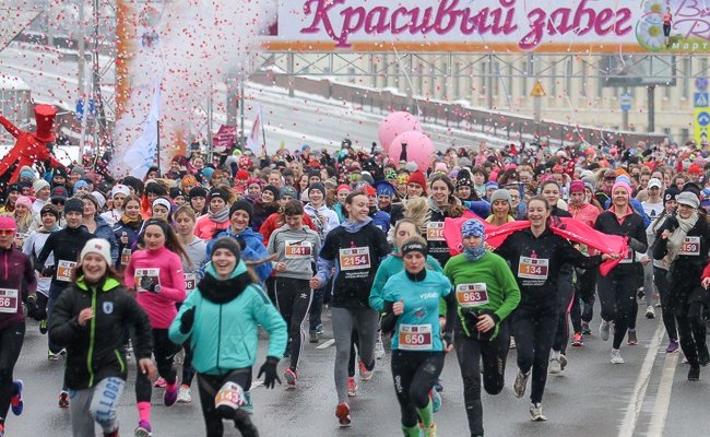 В Минске более 3 тыс. женщин приняли участие в забеге Beauty Run
