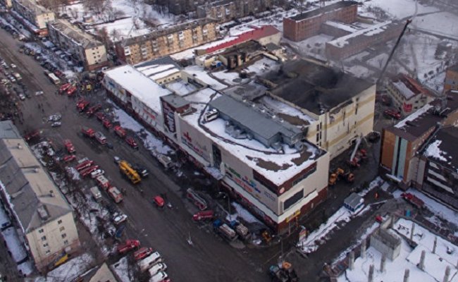 В Кемерово задержали охранника, отключившего пожарную сигнализацию в ТЦ