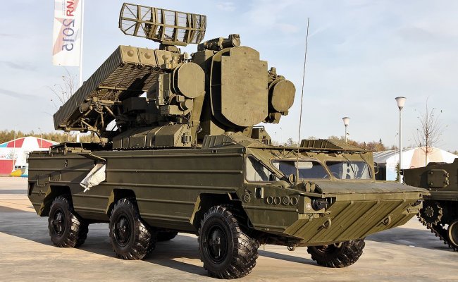В Борисове создали новый тренажер боевой машины ЗРК «ОСА»