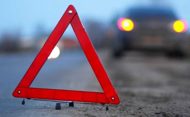 В Минске мотоциклист врезался в автомобиль ГАИ