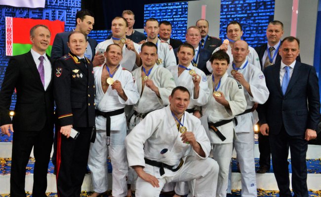Команда МВД Беларуси заняла 2-е место на турнире по дзюдо