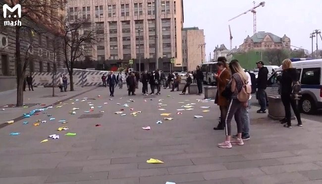 В Москве задержали участников акции против блокировки Telegram