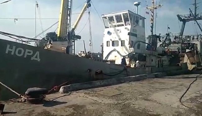 Два члена экипажа российского судна «Норд» выехали из Украины в Беларусь