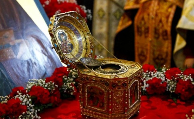 В Беларусь привезут главу Святителя Пантелеймона