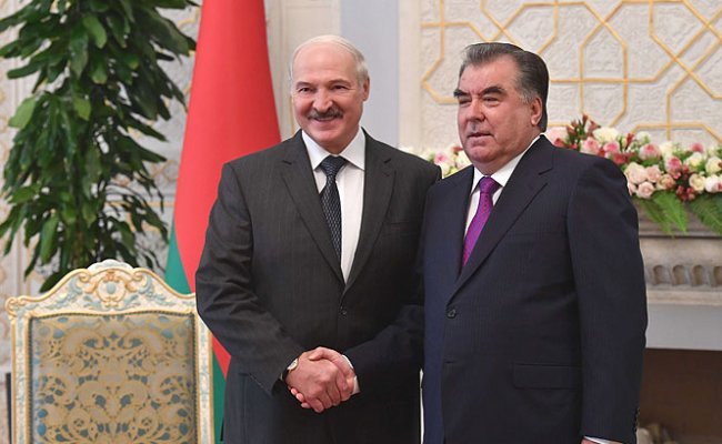 Лукашенко и Рахмон открыли Национальную выставку Беларуси в Душанбе
