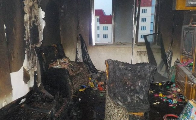 Двое детей погибли на пожаре в Бобруйске