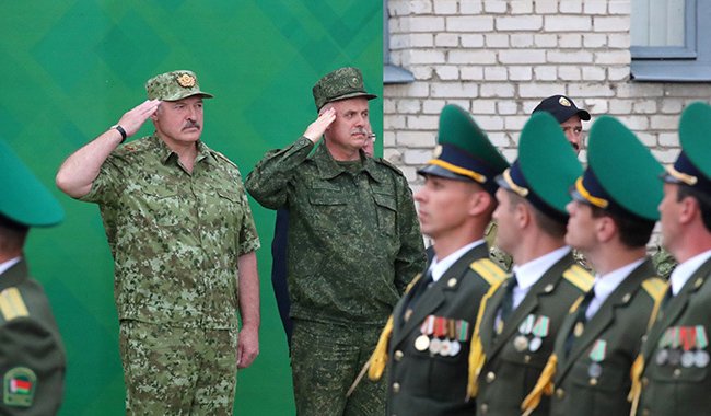 Лукашенко беспокоит нагнетание силового противостояния у границ Беларуси