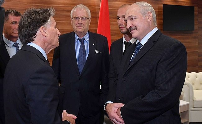 Лукашенко встретился с президентом Международной ассоциации легкоатлетических федераций