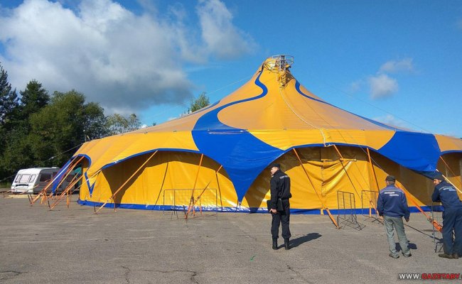 В Заславле в цирке обрушился ряд сидений: шесть пострадавших
