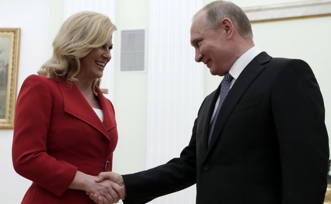 Президент Хорватии выступила за диалог с Россией вместо изоляции