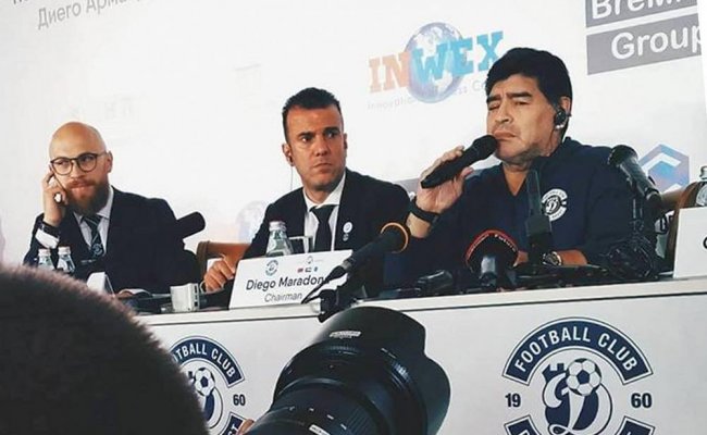 Диего Марадона собрался сделать Брест футбольной Меккой
