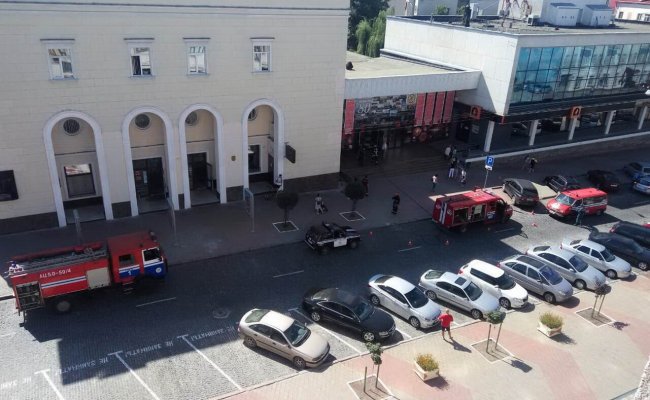 В Гомеле полыхал кинотеатр