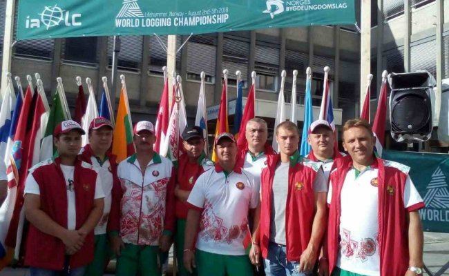 Лесорубы из Беларуси победили на чемпионате мира в Норвегии