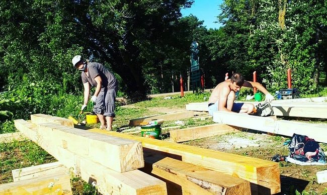 Дашкевич установил в Куропатах 24 новых креста