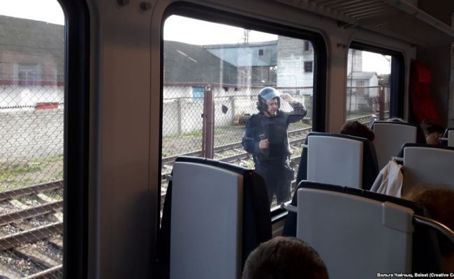 Всех пассажиров поезда Минск - Вильнюс высадили в Гудогае