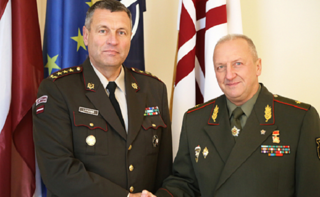 Беларусь и Латвия согласовали направления развития военного сотрудничества
