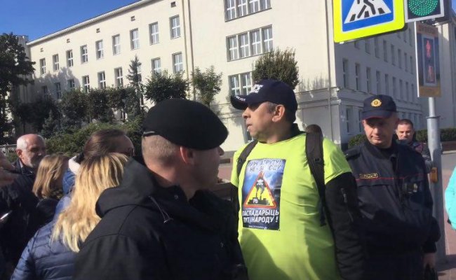Петрухин о своем очередном задержании в Бресте: Я был готов к этому