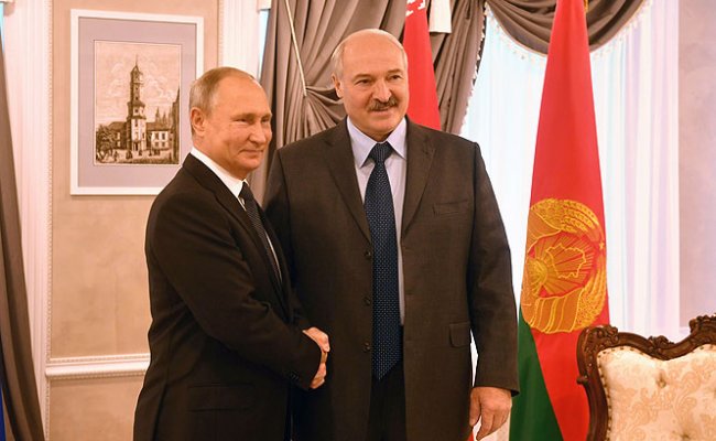Лукашенко — Путину: Могилев — город не только белорусский, но и русский