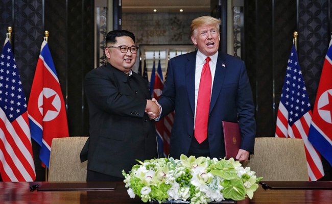 Трамп рассказал о том, что позовет Ким Чен Ына в США в начале 2019