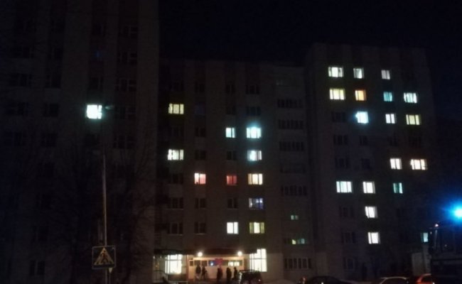 В Молодечно из-за пожара из общежития эвакуированы более 60 человек