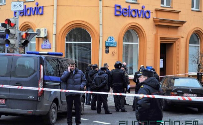 В Минске из-за сообщения о минировании эвакуировали офис «Белавиа»