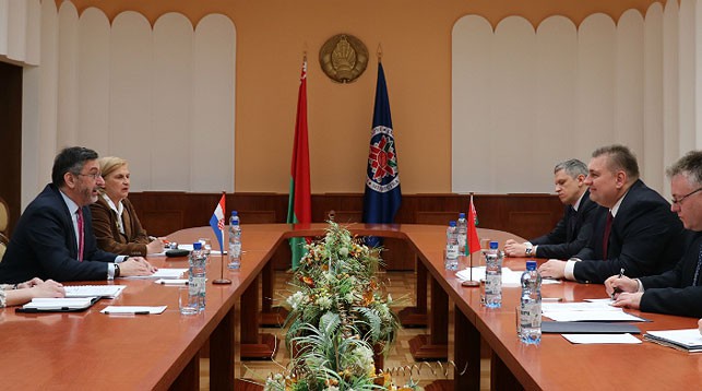 Хорватия и Беларусь обсудили сотрудничество в политической сфере
