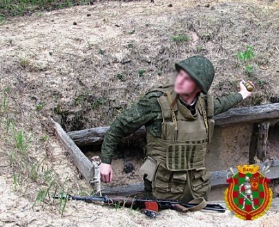 В Печах военнослужащий спас солдата, который уронил гранату в окоп