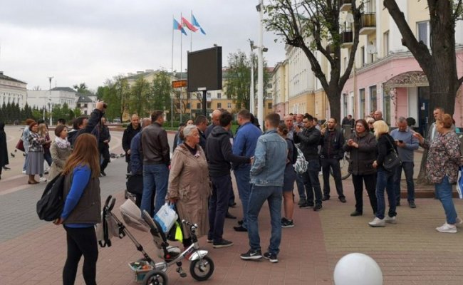 Противники аккумуляторного завода вновь вышли с протестом в Бресте