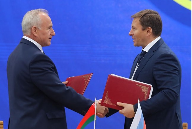 Витебск и Саратовская область России подписали дорожную карту о торгово-экономическом сотрудничестве